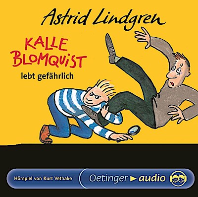 Kalle Blomquist 2. Kalle Blomquist lebt gefährlich, 1 Audio-CD