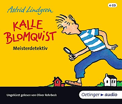 Kalle Blomquist 1. Meisterdetektiv, 4 Audio-CD