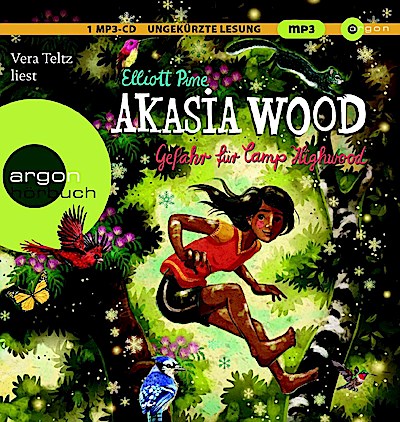 Akasia Wood - Gefahr für Camp Highwood, 1 Audio-CD, 1 MP3