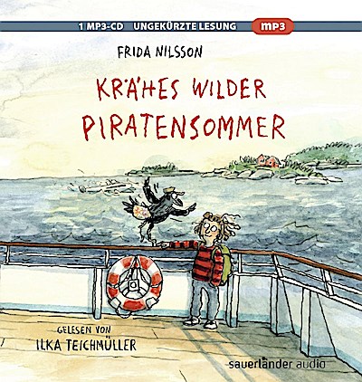 Krähes wilder Piratensommer, 1 Audio-CD, 1 MP3