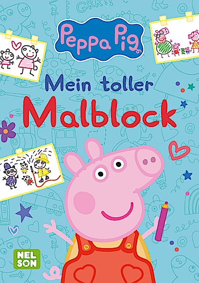 Peppa Wutz Ausmalbilder: Mein toller Malblock