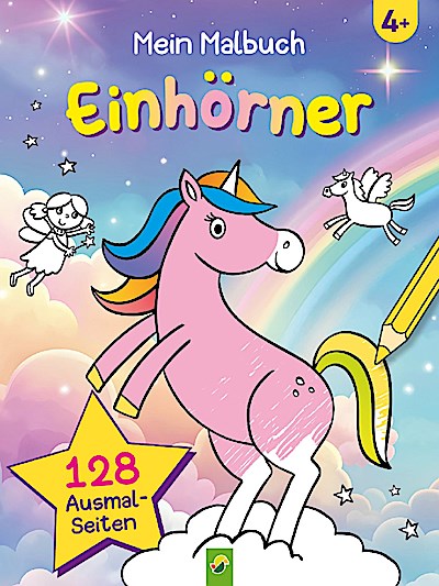 Mein Malbuch Einhörner