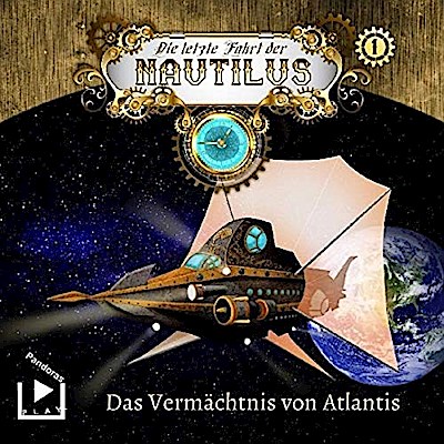 Die letzte Fahrt der Nautilus - Das Vermächtnis von Atlantis, 1 Audio-CD