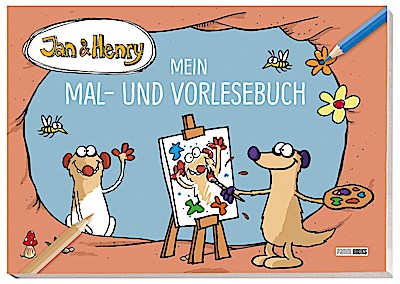 Jan & Henry: Mein Mal- und Vorlesebuch