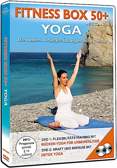 Fitness Box 50+ Yoga - Die besten Anfänger-Übungen ohne Geräte