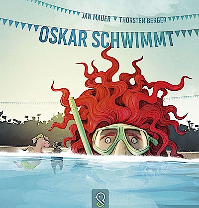 Oskar schwimmt