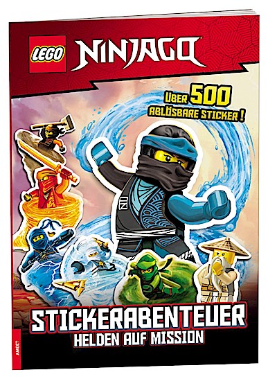 LEGO® NINJAGO® - Stickerabenteuer - Helden auf Mission