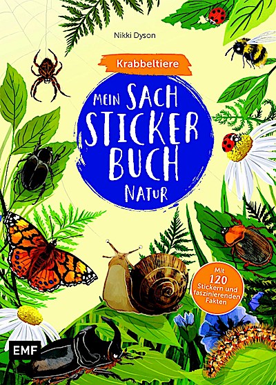 Mein Sach-Stickerbuch Natur - Krabbeltiere