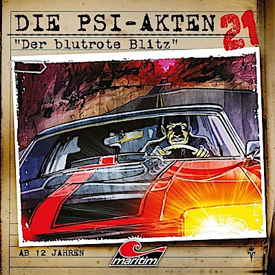 Die PSI-Akten - Der blutrote Blitz, 1 Audio-CD