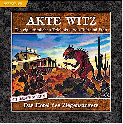 Akte Witz: Das Hotel des Ziegensaugers, 1 Audio-CD