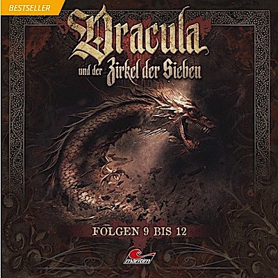 Dracula und der Zirkel der Sieben. Folge.9-12, 4 Audio-CD