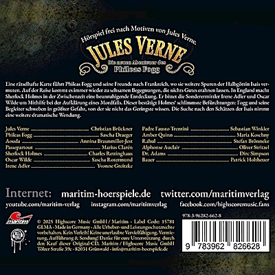 Die neuen Abenteuer des Phileas Fogg - Der schwarze Spiegel, 1 Audio-CD