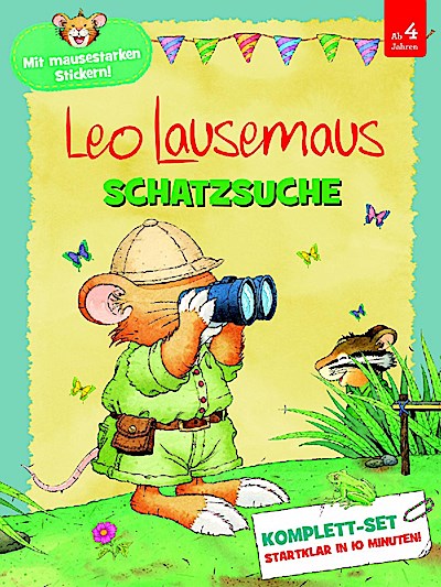 Leo Lausemaus - Schatzsuche Komplett-Set