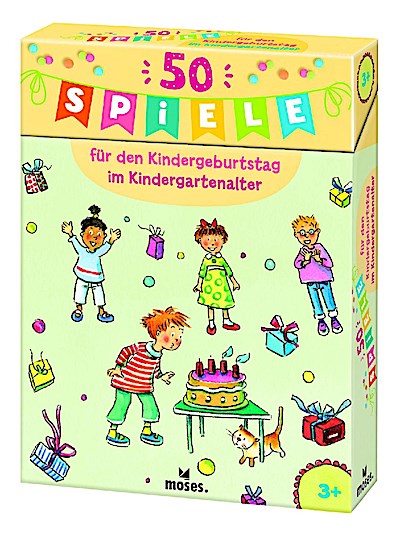 50 Spiele für den Kindergeburtstag im Kindergartenalter