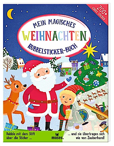 Mein magisches Rubbelsticker-Buch Weihnachten