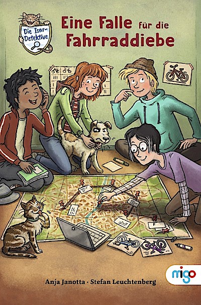 Die Isar-Detektive 3. Eine Falle für die Fahrraddiebe