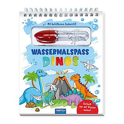 Trötsch Wassermalspaß mit Zauberstift Dinosaurier